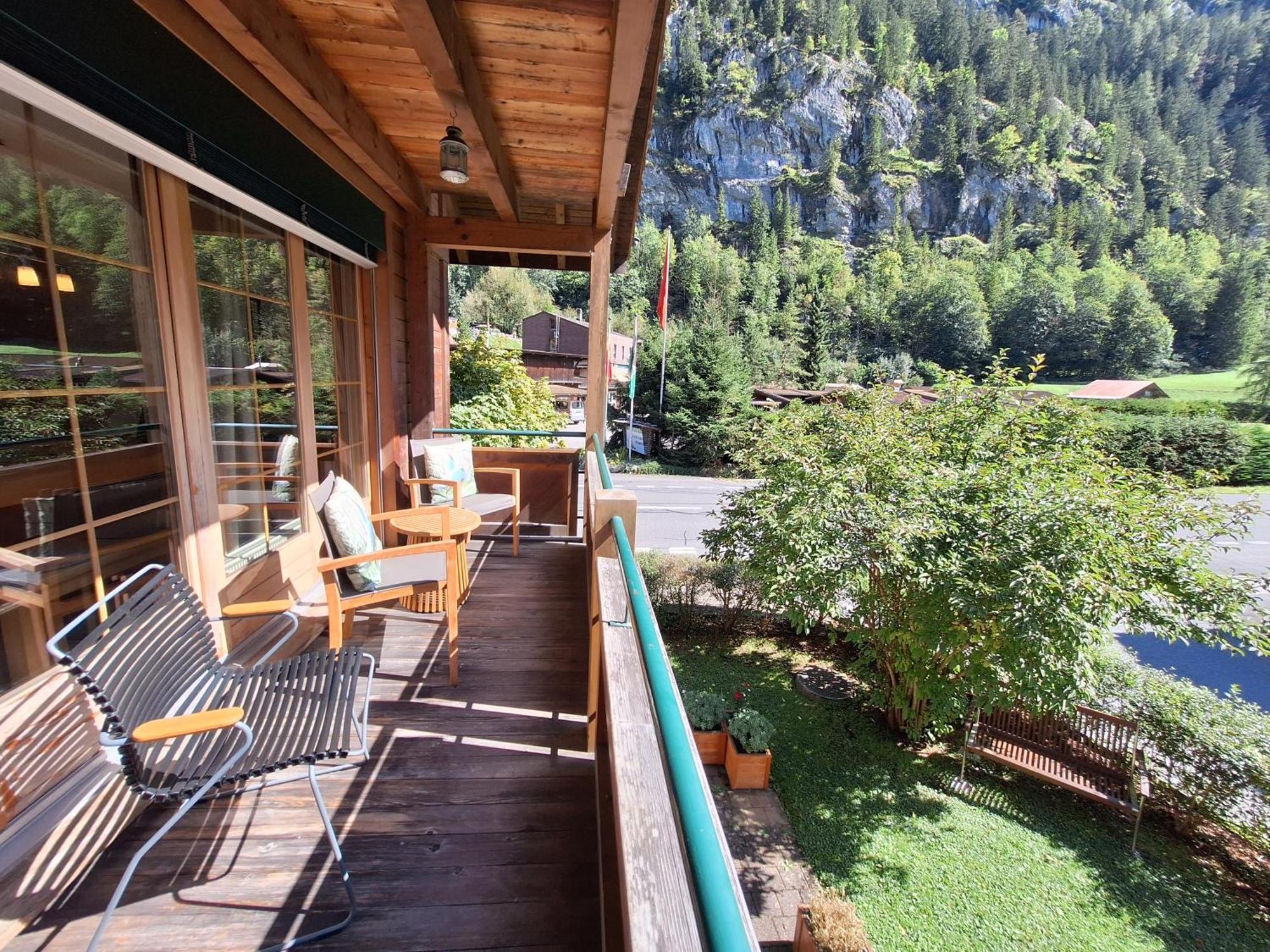 Luxury Family Apartment Lauterbrunnen Esterno foto
