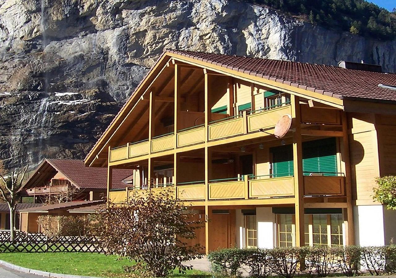 Luxury Family Apartment Lauterbrunnen Esterno foto